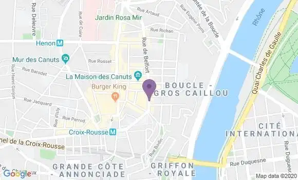 Localisation Sainthon Catherine