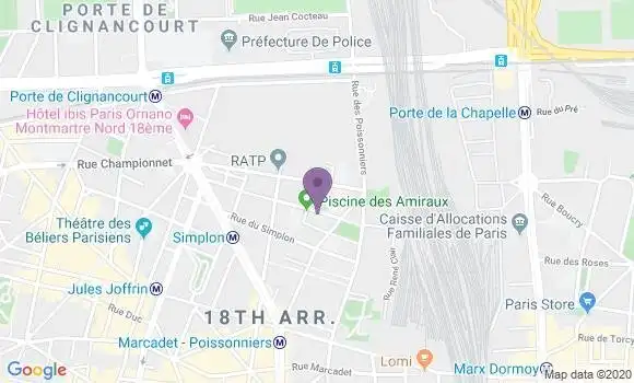 Localisation Leveque Antoine