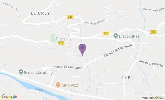 Localisation Assier Jean Christophe