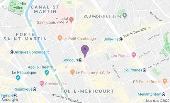 Localisation Saint Guillain Thomas