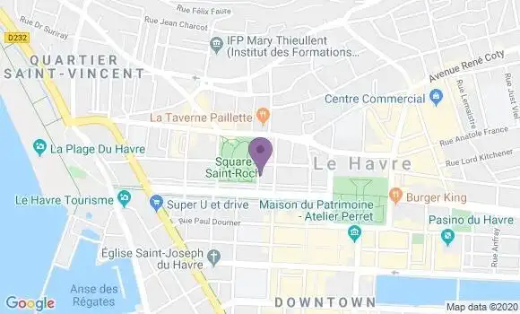 Localisation Duteurtre Vincent
