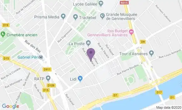 Localisation Nado David
