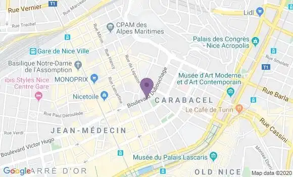 Localisation Chas François