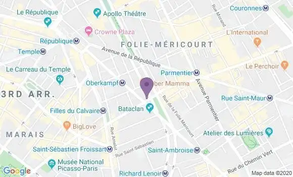 Localisation Kleber Frédérik