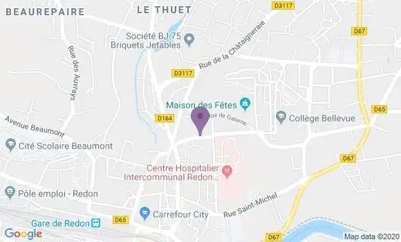 Localisation Van Den Broek Philippe