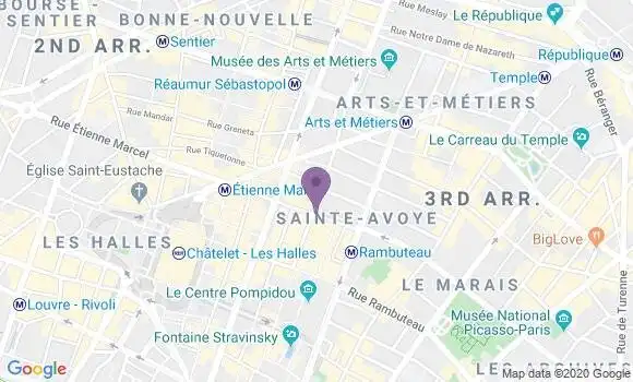Localisation Audat Pierre