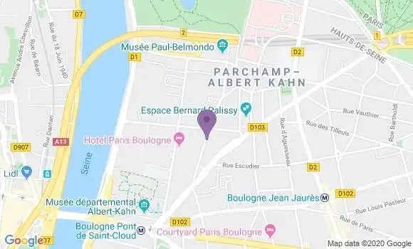 Localisation Georgin Emmanuel