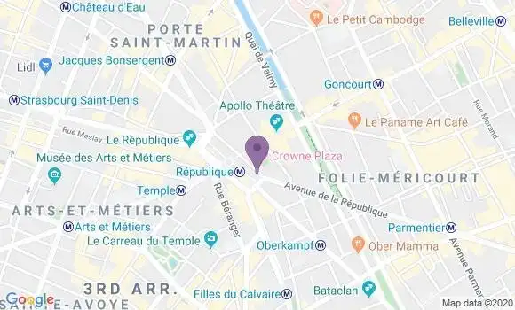 Localisation Vandame Thierry