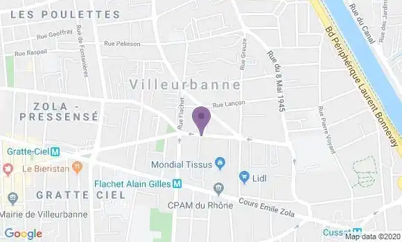 Localisation Chambe Sophie