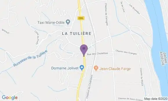 Localisation Cettier Aline