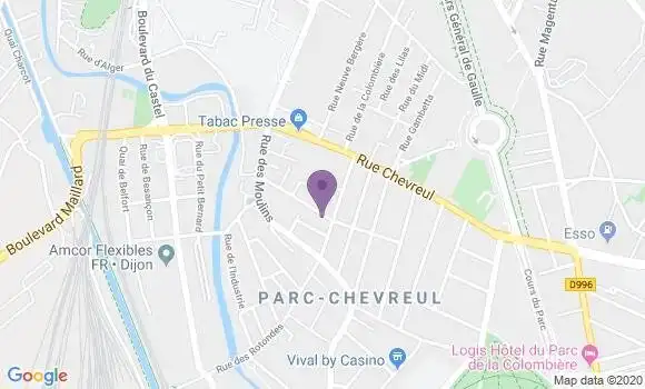 Localisation Desmaris Jean Marc
