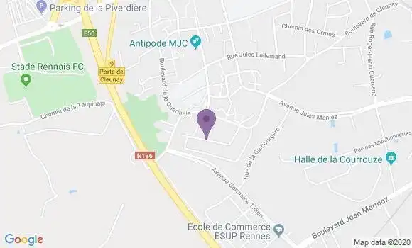 Localisation Bettembourg Patrick