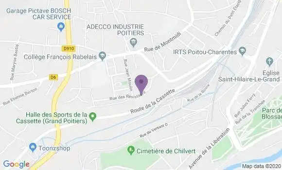 Localisation Estoudre Pascal