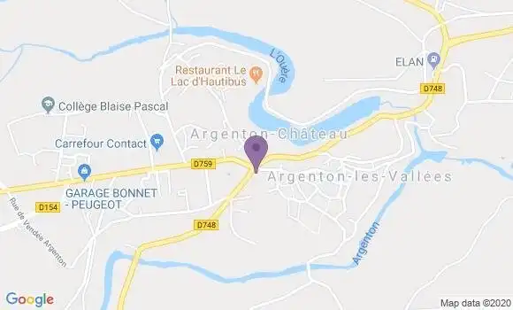 Localisation Raphel Chesse Sandrine