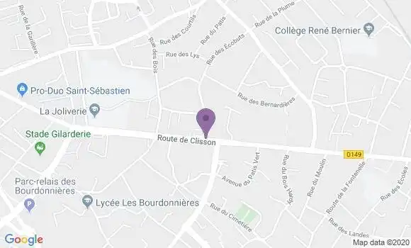 Localisation Gregoire Bertrand