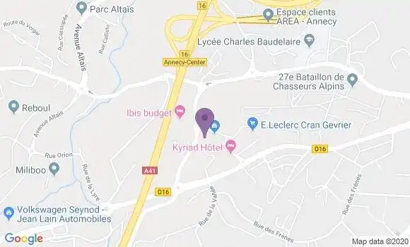 Localisation Desebe Denis
