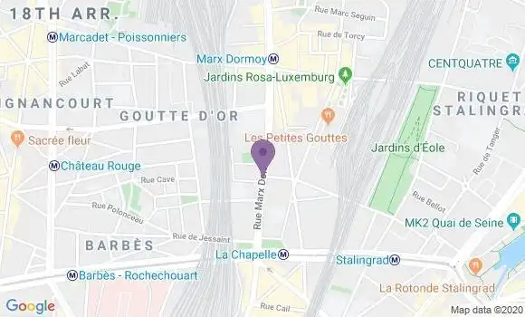 Localisation Crosnier Isabelle