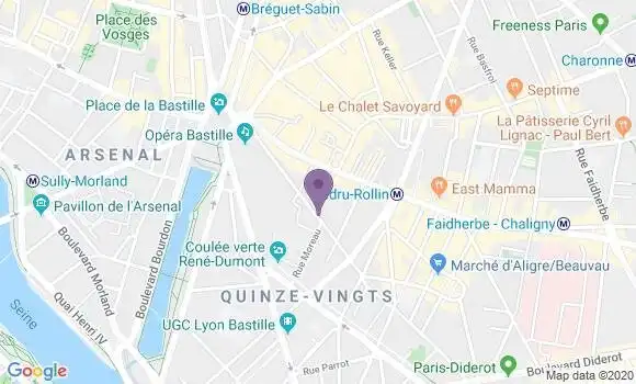 Localisation Le Bail Jean Pierre