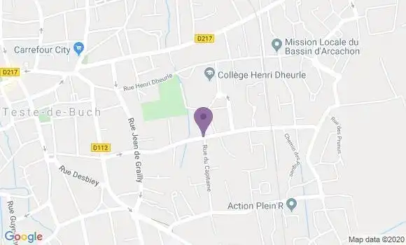 Localisation Bernolle Cendrine