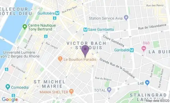 Localisation Trollat Antoine