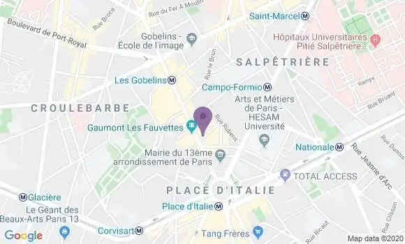 Localisation Tagliaventi Gabriele