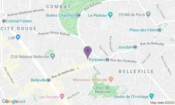 Localisation Fagart David
