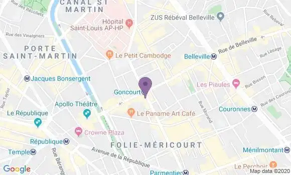 Localisation Dieudonne Stéphane