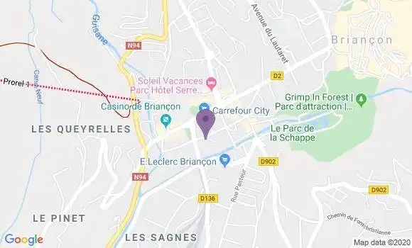 Localisation Gallinet Alain