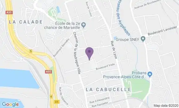 Localisation Dabin Maud