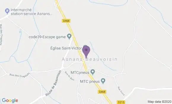 Localisation Bastin Frédéric
