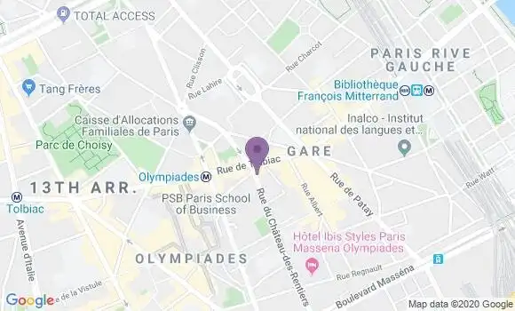 Localisation Roubertie Florent