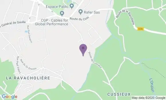 Localisation Riera Eric