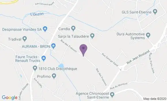 Localisation Gidon Frédéric