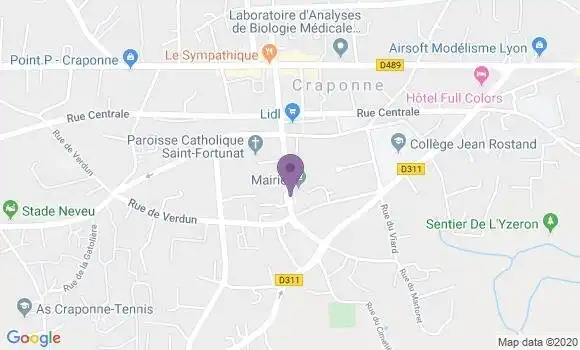 Localisation Patriarca Gaëtano