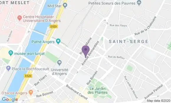 Localisation Tranchant Lionel