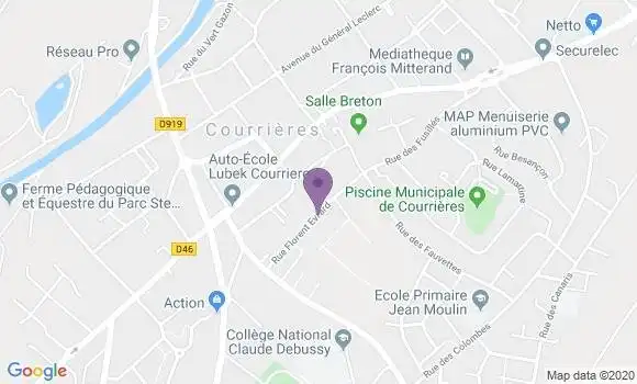 Localisation Vander Zanden Nathalie