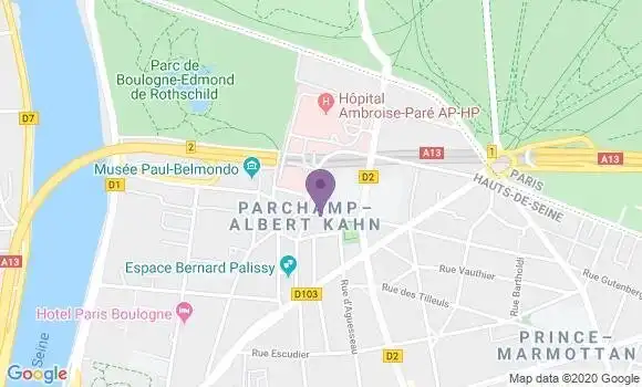 Localisation Bimbault Paul