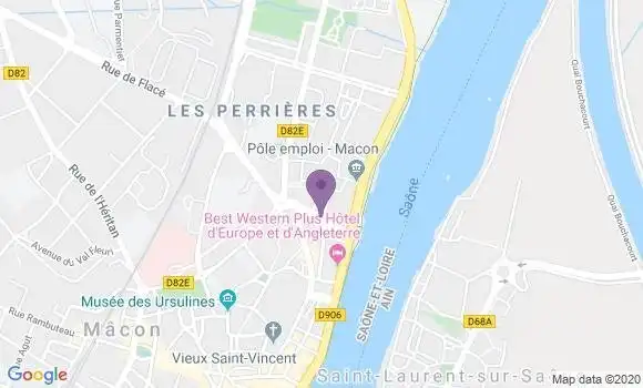 Localisation Viale Jean Baptiste