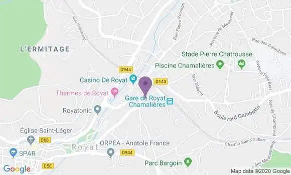 Localisation Brandely Vincent