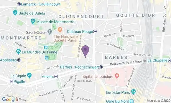 Localisation Sineus Merril
