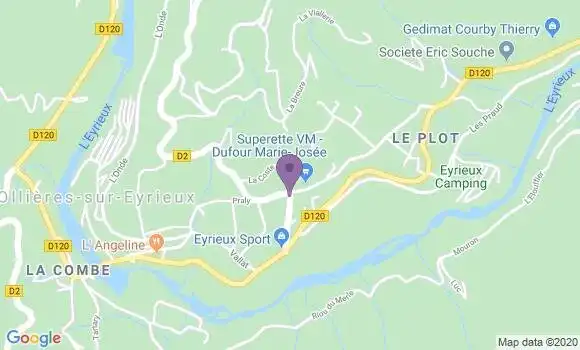 Localisation Mas François