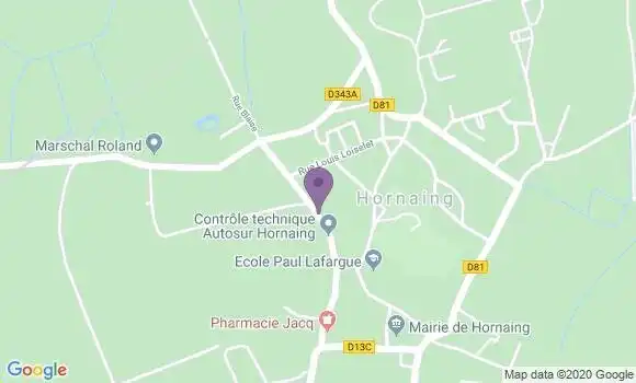 Localisation Robert Laurent