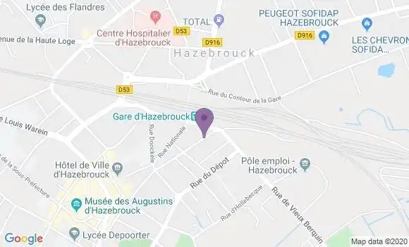 Localisation Maerten Bénédicte