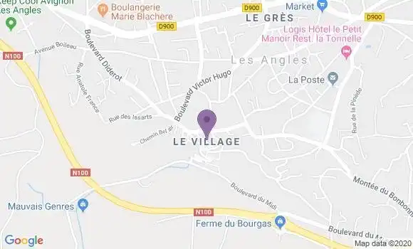 Localisation Merindol Michel