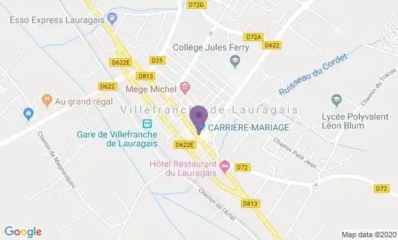 Localisation Vielmas Marie Bénédicte
