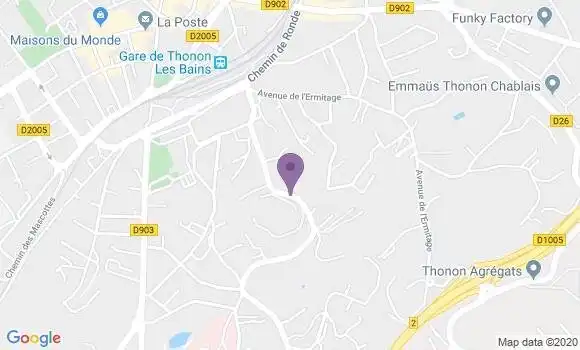 Localisation Guesdon Fabienne