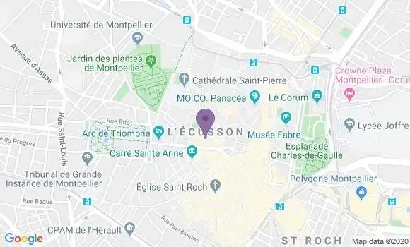Localisation Moline Bernard