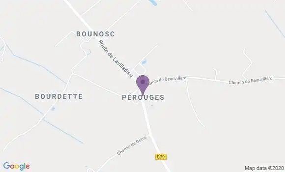 Localisation Bernier François
