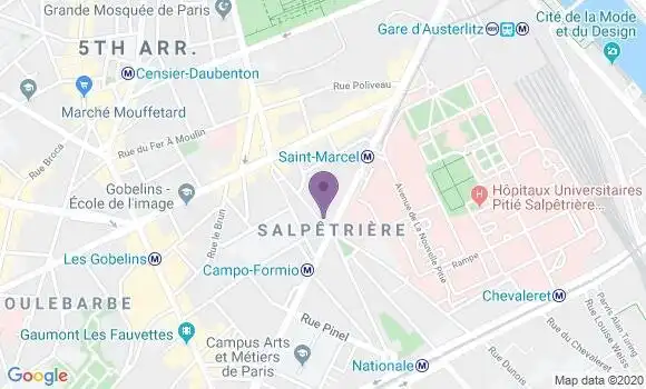 Localisation Berrier Antoine