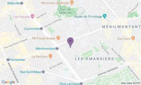 Localisation Demeestere Juliette